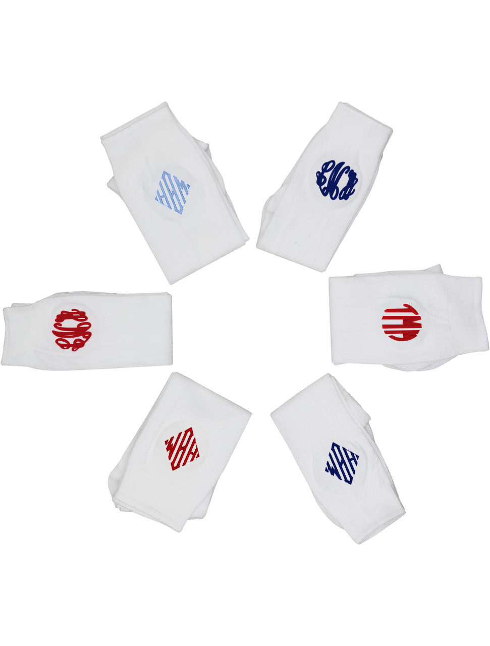Monogrammed Knee Socks