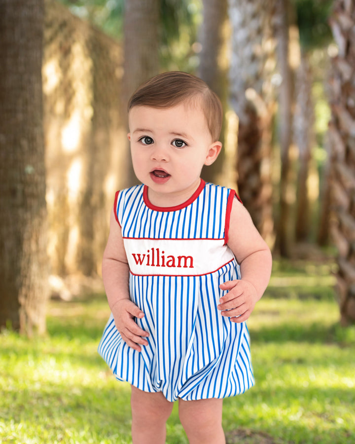 Blue Stripe Boy Bubble main image 1